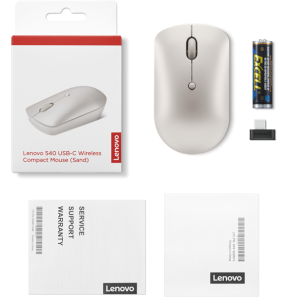 Souris sans fil USB-C Lenovo 540 (GY51D20873)