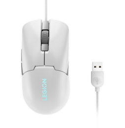 Souris de jeu Lenovo Legion M300s RGB - Glacier White (GY51H47351)