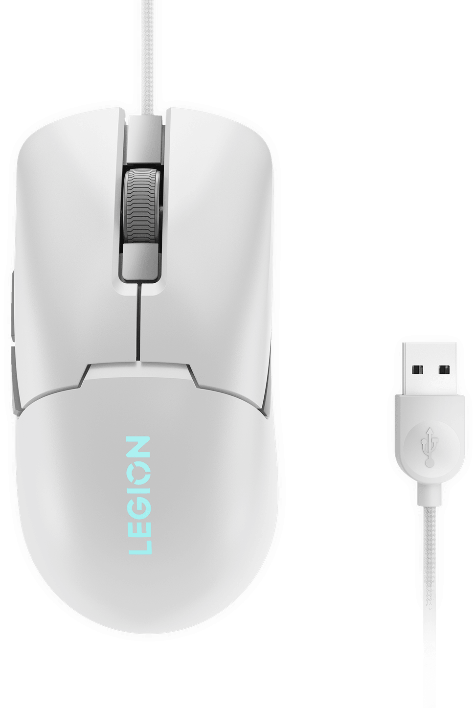 فأرة للألعاب Lenovo Legion M300s RGB - Glacier White (GY51H47351) — صورة 1