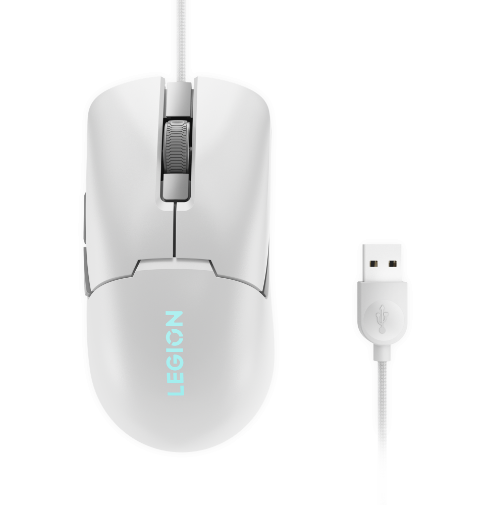 Souris de jeu Lenovo Legion M300s RGB - Glacier White (GY51H47351)