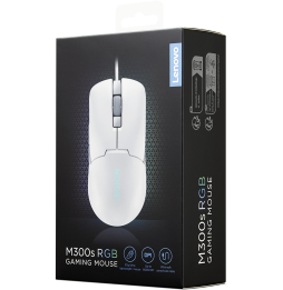 Souris de jeu Lenovo Legion M300s RGB - Glacier White (GY51H47351)