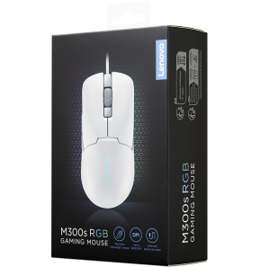 Souris de jeu Lenovo Legion M300s RGB - Glacier White (GY51H47351)