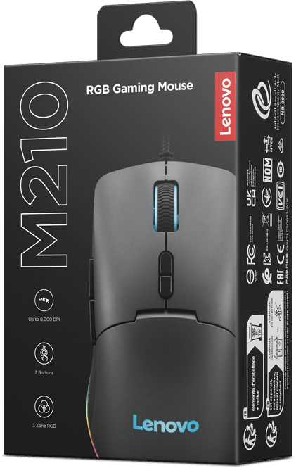 Souris de jeu Lenovo M210 RGB (GY51M74265) — image 9