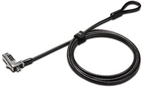 Câble de sécurité Kensington ultrafin à combinaison pour encoche (K60600WW)