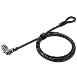 Câble de sécurité Kensington NanoSaver® ultrafin à combinaison (K60603WW)