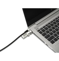 Câble de sécurité Kensington 3 en 1 à combinaison réinitialisable (K62316WW)