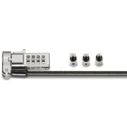 Câble de sécurité Kensington 3 en 1 à combinaison réinitialisable (K62316WW)