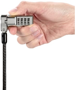 Câble de sécurité Kensington 3 en 1 à combinaison réinitialisable (K62316WW) — image 2