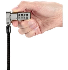 Câble de sécurité Kensington 3 en 1 à combinaison réinitialisable (K62316WW)