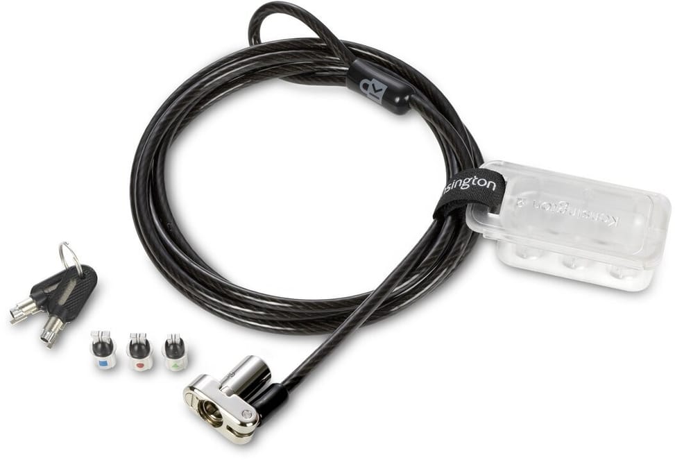 Kensington 3-in-1 Keyed Security Cable (K62318WW) — image 1
