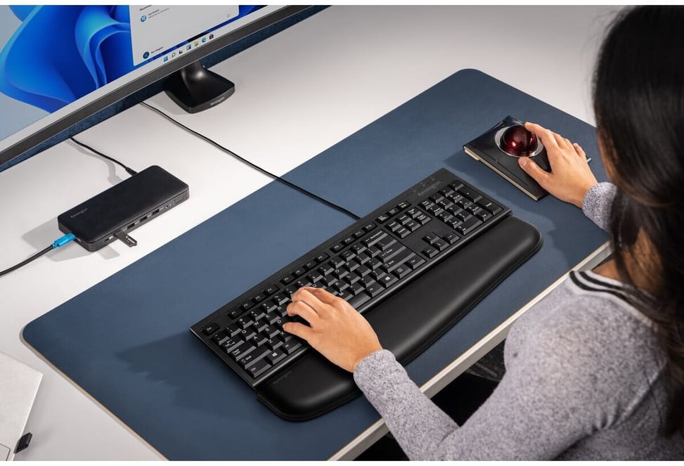لوحة مفاتيح سلكية Kensington KB100 EQ - AZERTY (K63727FR) — صورة 4