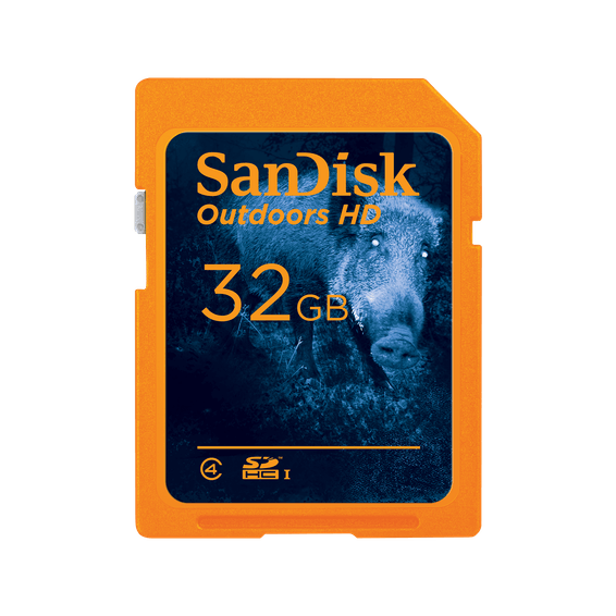 Carte SDHC UHS-I SanDisk Outdoors HD - Pack de deux - 32 Go