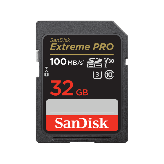 Carte SDHC™ et SDXC™ UHS-I SanDisk Extreme PRO - 32 Go