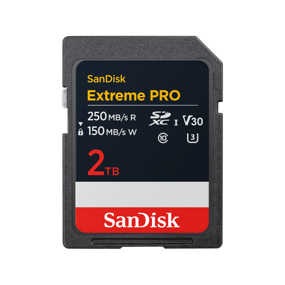 Carte SDHC™ et SDXC™ UHS-I SanDisk Extreme PRO - 2 To