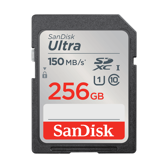 Carte SanDisk Ultra® SDHC™ UHS-I et carte SDXC™ UHS-I - 256 Go