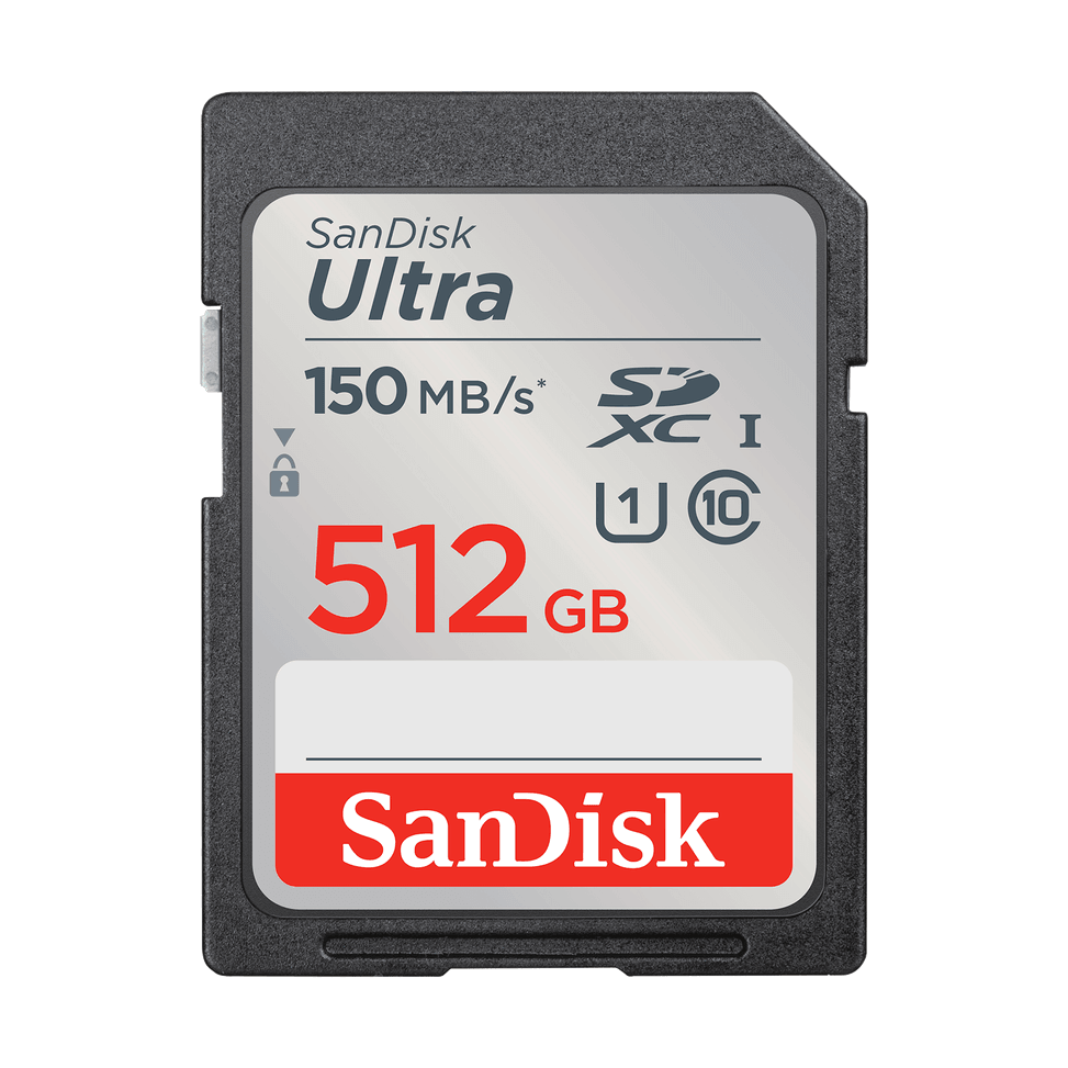 Carte SanDisk Ultra® SDHC™ UHS-I et carte SDXC™ UHS-I - 512 Go — image 1