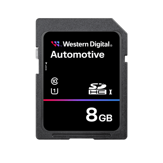Western Digital Carte SD pour le secteur automobile - 8 Go