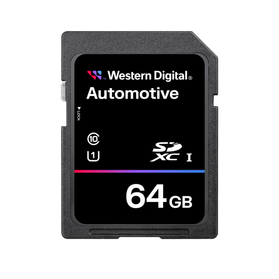 Western Digital Carte SD pour le secteur automobile - 64 Go