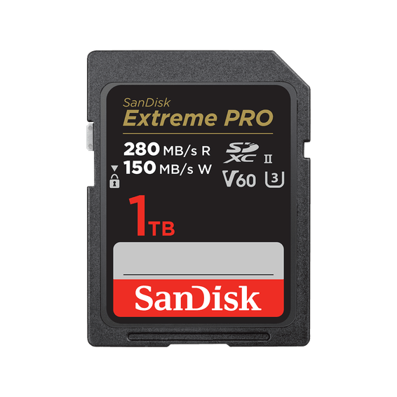 Carte SanDisk Extreme PRO SDXC™ UHS-II - 1 To