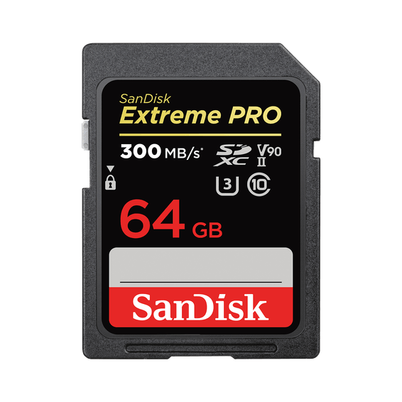 Cartes SDHC™ et SDXC™ UHS-II SanDisk Extreme PRO® - 64 Go