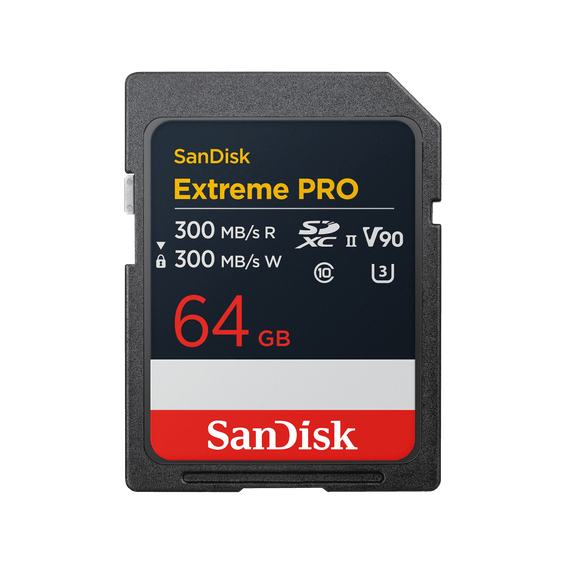 Carte SD UHS-II SanDisk Extreme PRO (V90) - 64 Go