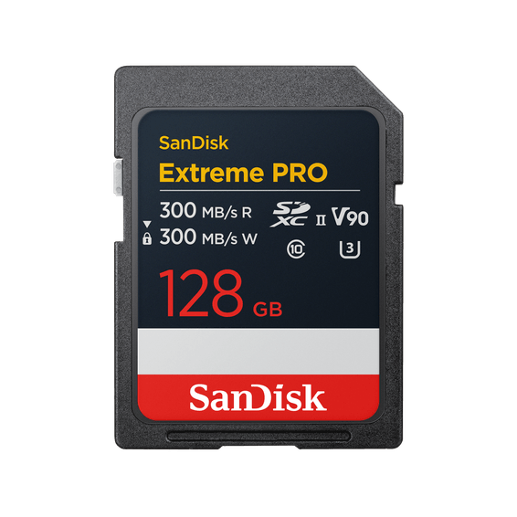 Carte SD UHS-II SanDisk Extreme PRO (V90) - 128 Go
