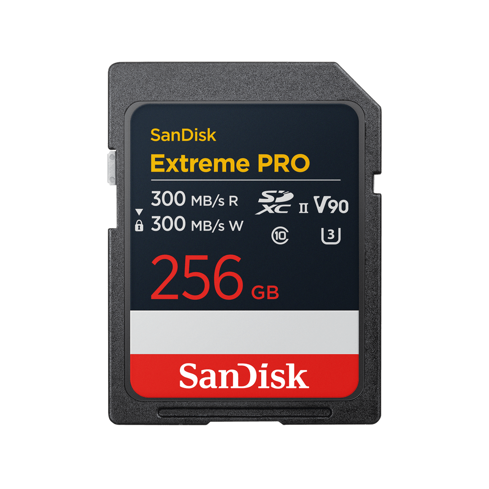 Carte SD UHS-II SanDisk Extreme PRO (V90) - 256 Go — image 1
