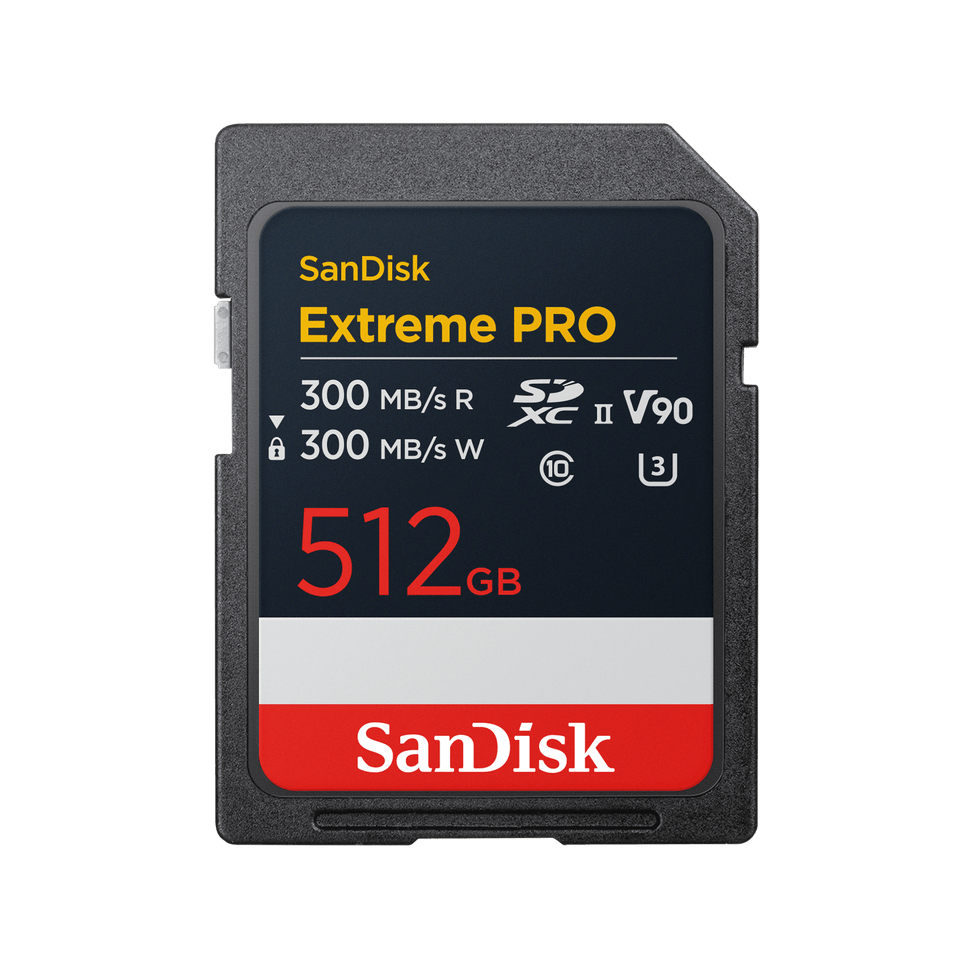 Carte SD UHS-II SanDisk Extreme PRO (V90) - 512 Go — image 1
