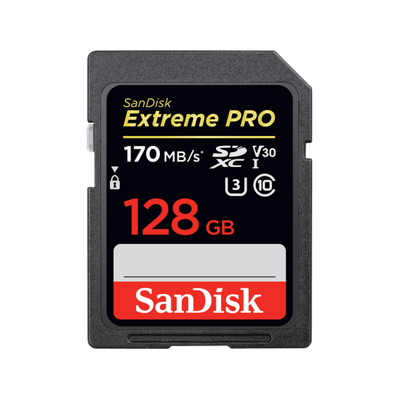 Carte SanDisk Extreme PRO® SDHC™ et SDXC™ UHS-I - 128 Go