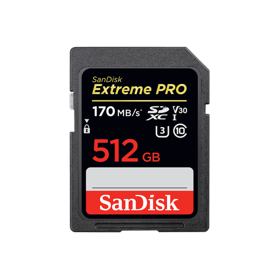 Carte SanDisk Extreme PRO® SDHC™ et SDXC™ UHS-I - 512 Go