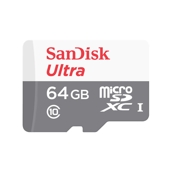 Carte SanDisk Ultra® microSDHC™/microSDXC™ UHS-I - 64 Go