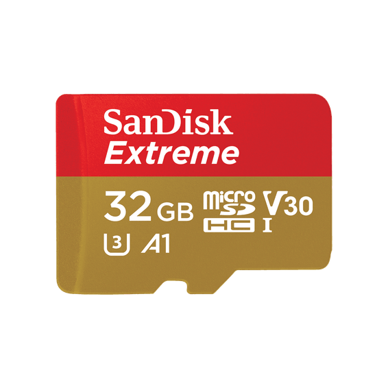 Carte microSDXC™ SanDisk Extreme® UHS-I - 32 Go