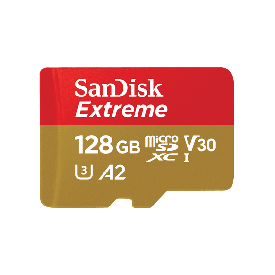 Carte microSDXC™ SanDisk Extreme® UHS-I - 128 Go