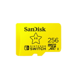 SanDisk Cartes mémoire sous licence Nintendo® pour Nintendo Switch™ - 256 Go