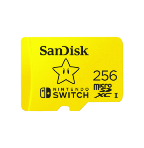 SanDisk Cartes mémoire sous licence Nintendo® pour Nintendo Switch™ - 256 Go