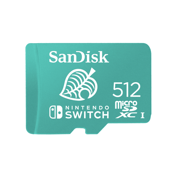 SanDisk Cartes mémoire sous licence Nintendo® pour Nintendo Switch™ - 512 Go