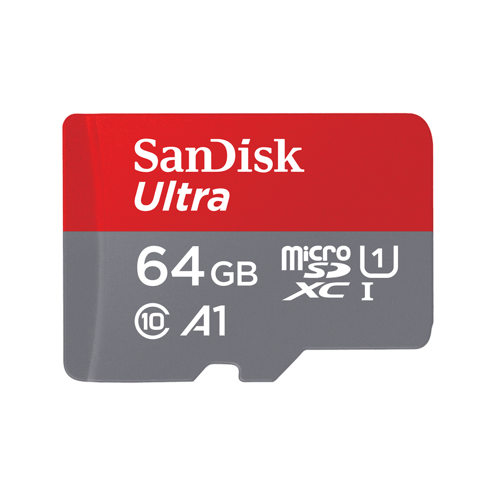 Carte microSD SanDisk Ultra avec adaptateur SD - 64 Go — image 1