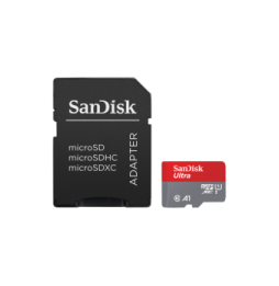 Carte microSD SanDisk Ultra avec adaptateur SD - 128 Go