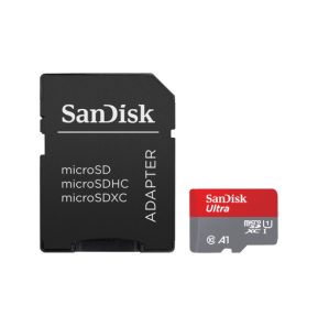 Carte microSD SanDisk Ultra avec adaptateur SD - 128 Go