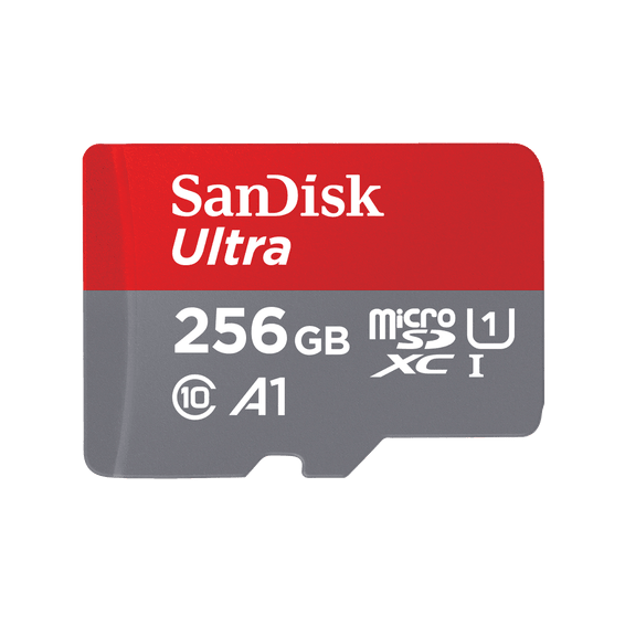 Carte microSD SanDisk Ultra avec adaptateur SD - 256 Go