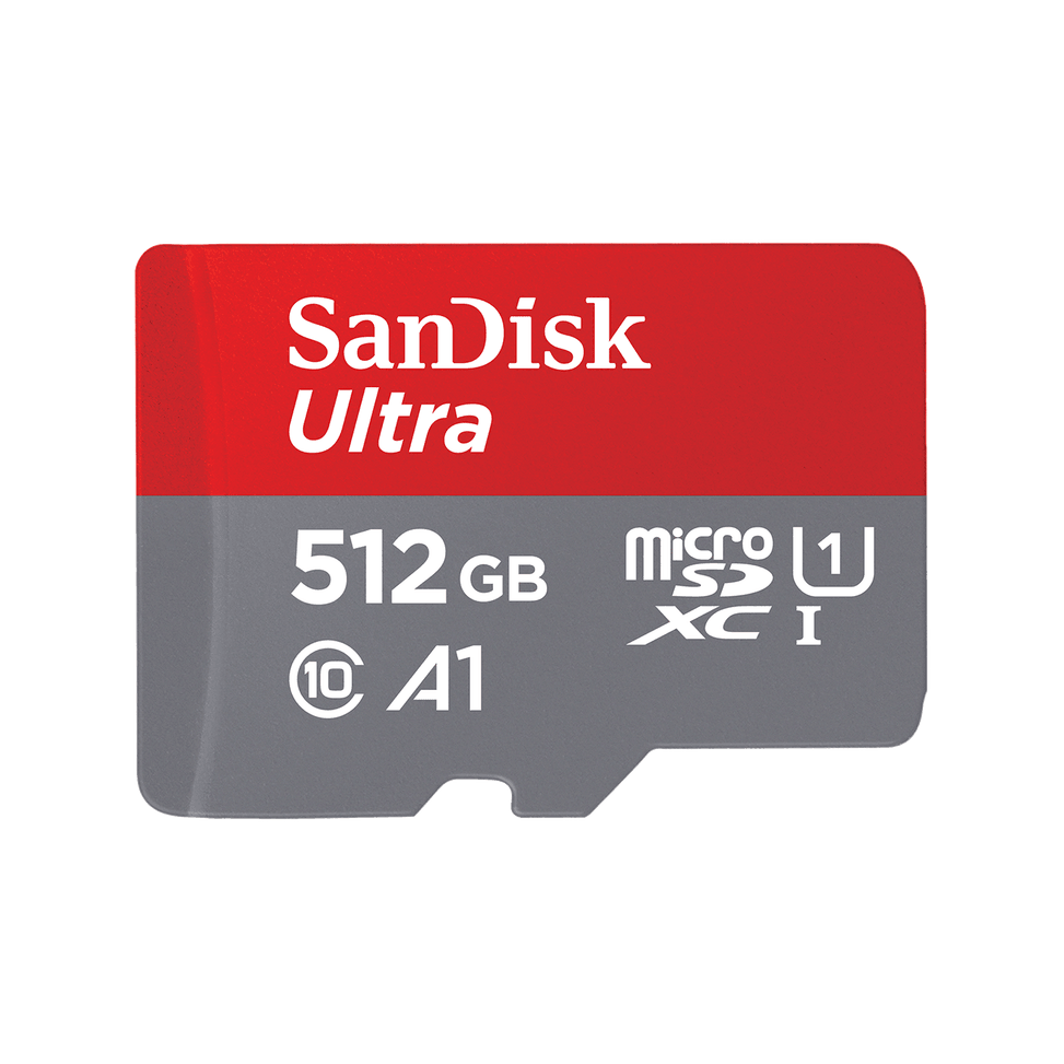 Carte microSD SanDisk Ultra avec adaptateur SD - 512 Go — image 1