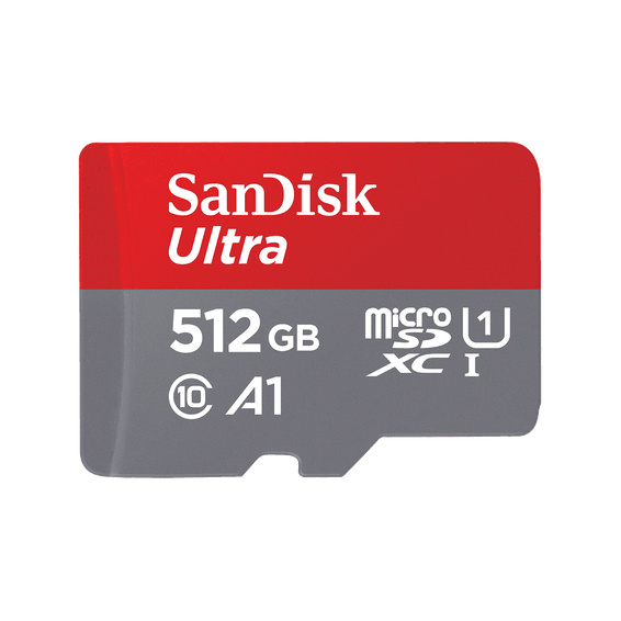 Carte microSD SanDisk Ultra avec adaptateur SD - 512 Go