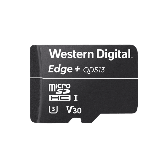 Western Digital Carte microSD Edge+ pour la maison connectée - Endurance : Extrême - 16 Go