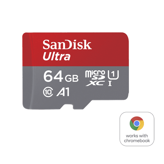 Carte microSD™ SanDisk Ultra® pour Chromebook - 64 Go