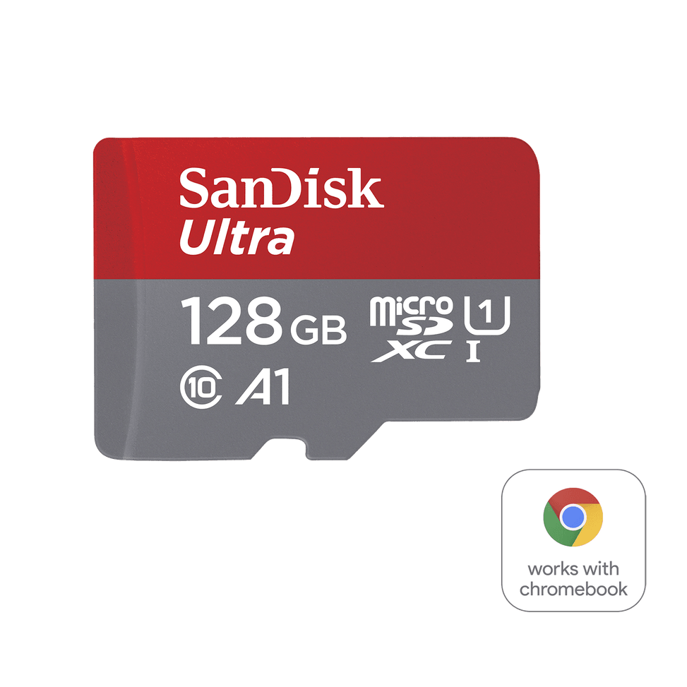 Carte microSD™ SanDisk Ultra® pour Chromebook - 128 Go — image 1