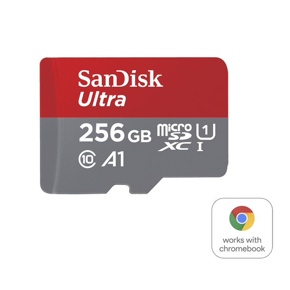 Carte microSD™ SanDisk Ultra® pour Chromebook - 256 Go