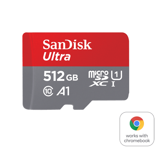 Carte microSD™ SanDisk Ultra® pour Chromebook - 512 Go