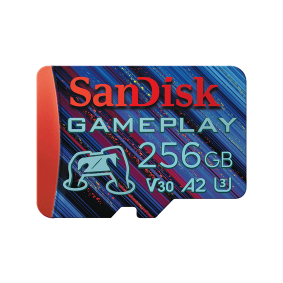 Carte microSD™ SanDisk GamePlay pour jeux sur smartphone et console portable - 256 Go