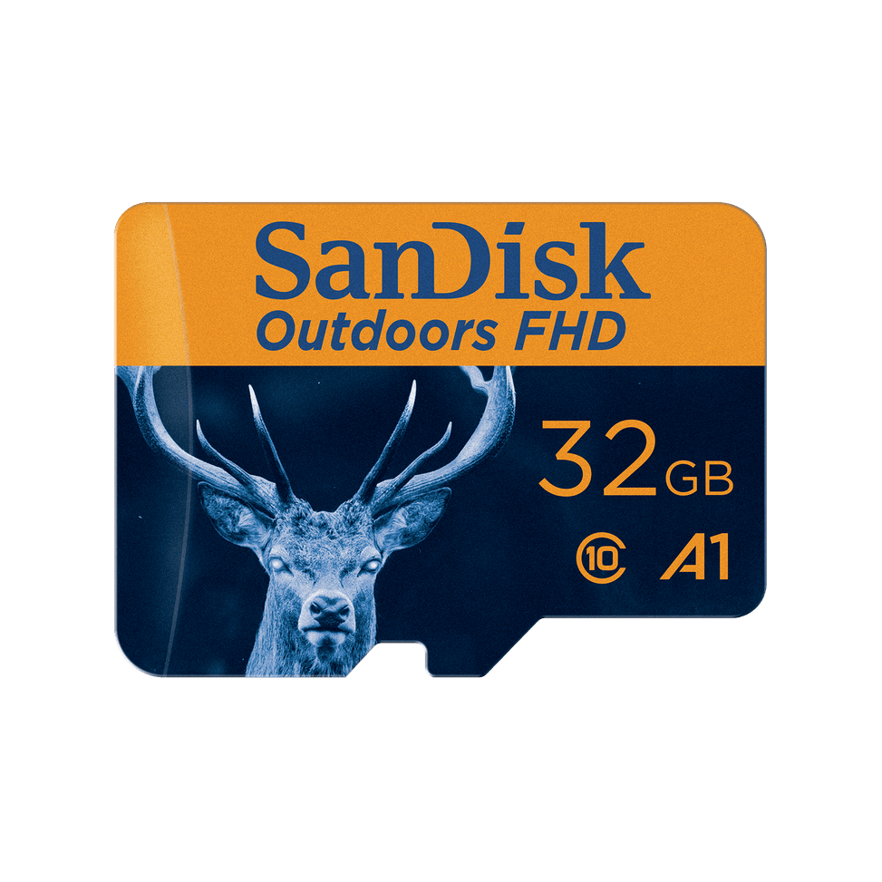 Carte mémoire microSDHC/XC UHS-I SanDisk Outdoors FHD avec adaptateur - Pack de quatre - 32 Go — image 1