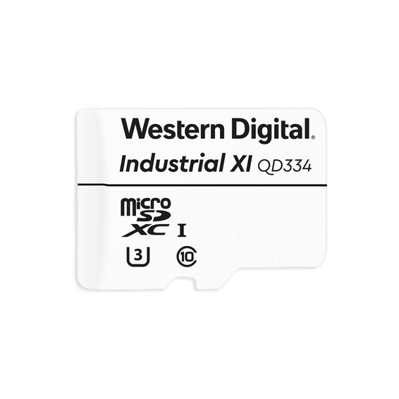Western Digital Carte microSD pour industriels - Température de fonctionnement : -40°C à 85°C - Endurance : Ultra - NAND : 2D NA